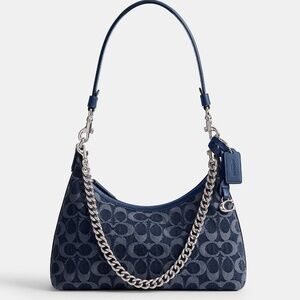 Coach Juliet Shoulder Bag 25 In Signature Denim